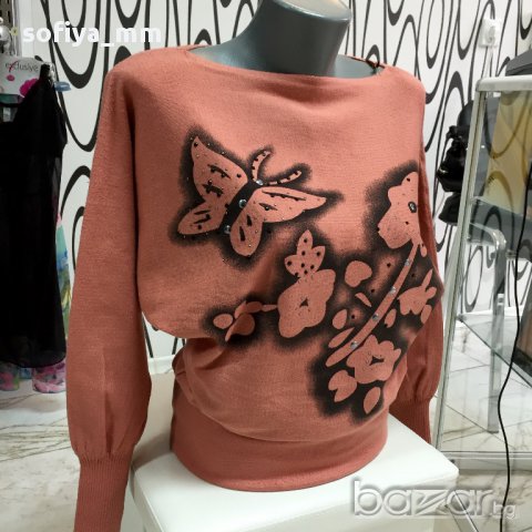 Дамски Туники два цвята, снимка 5 - Блузи с дълъг ръкав и пуловери - 12248505