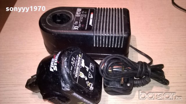 Blаck & decker-зарядно+батерия-комплект-не зарежда-внос англия, снимка 4 - Други инструменти - 15281811