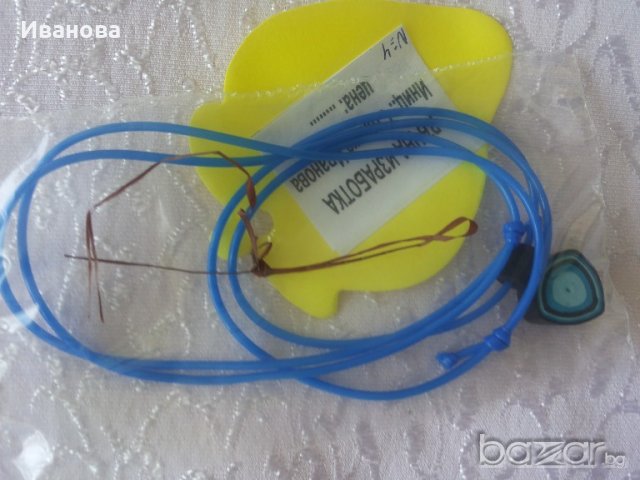 Ръчна изработка на бижута от хартия и квилинг  0.50лв, снимка 4 - Колиета, медальони, синджири - 18186776