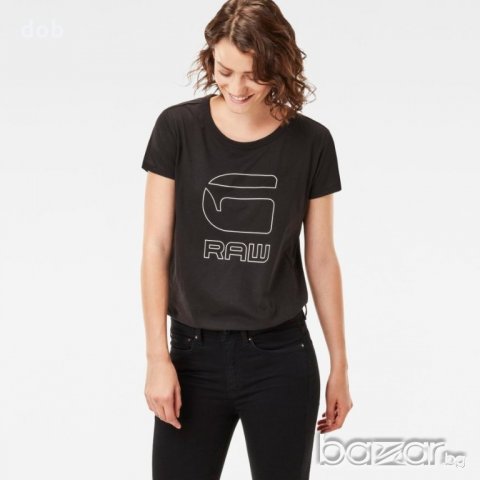 нова дамска тениска G Star Genzia оригинал, снимка 3 - Тениски - 20490395