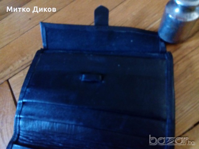 Портфейл естествена кожа соц време 145х100, снимка 5 - Портфейли, портмонета - 20389421