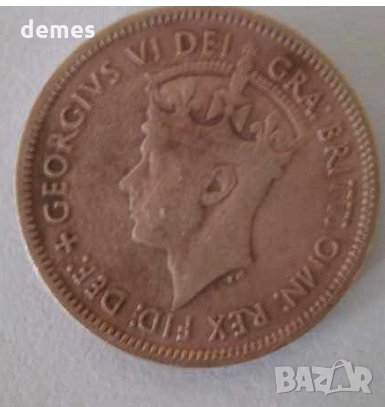  1 шилинг- Британска Западна Африка, серия,1949 г.- 45W, снимка 3 - Нумизматика и бонистика - 23825931