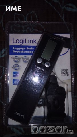 LogiLink LW0001 - дигитален кантар за пътувания 50кг!, снимка 3 - Други - 19346478