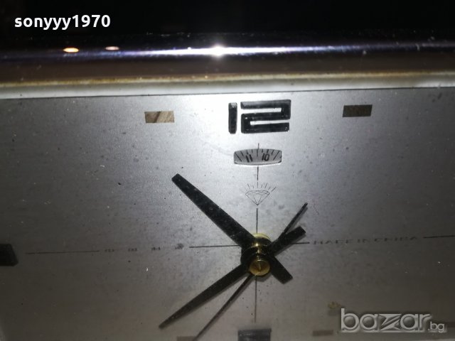 АНТИКА-работещ ретро часовник-20х10х6см, снимка 7 - Колекции - 21094692