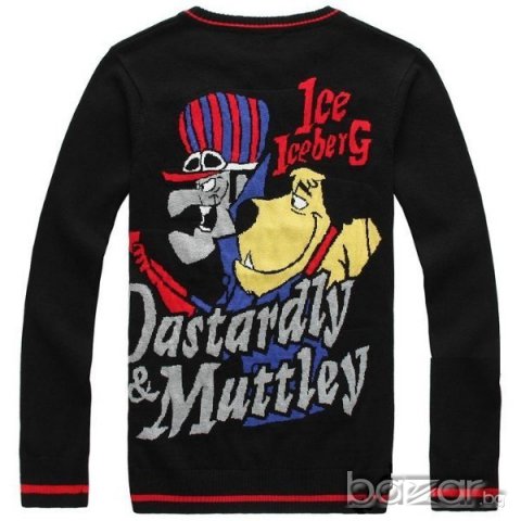 ICEBERG ICE Мъжки Пуловер size S, снимка 3 - Пуловери - 7073897