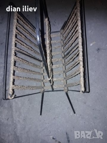 Стара поставка за вестници и списания , снимка 3 - Антикварни и старинни предмети - 24377195