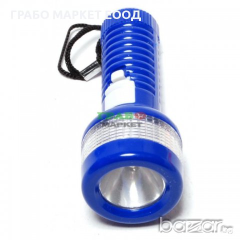 Диоден фенер, изработен от PVC материал. Дължина - 9.4 см., снимка 1