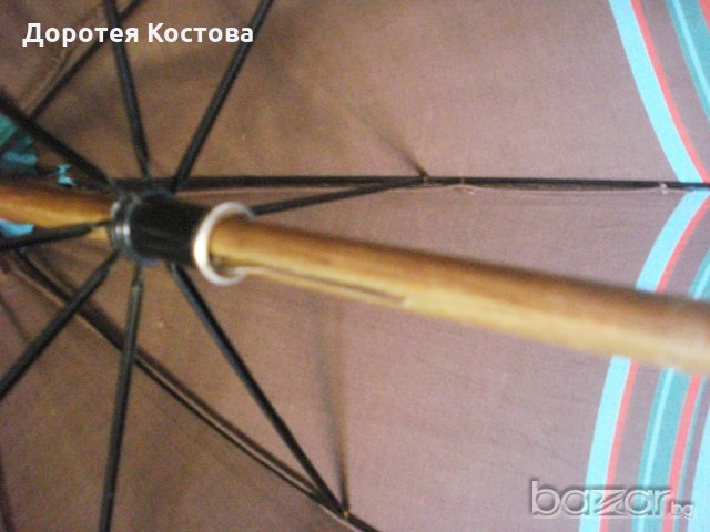 Стар голям чадър, снимка 5 - Антикварни и старинни предмети - 19182375