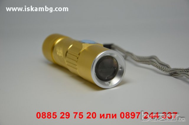 USB акумулаторен LED фенер - КОД 515, снимка 4 - Други стоки за дома - 12392308