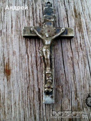 Старинен кръст,кръстче, снимка 2 - Антикварни и старинни предмети - 18355654