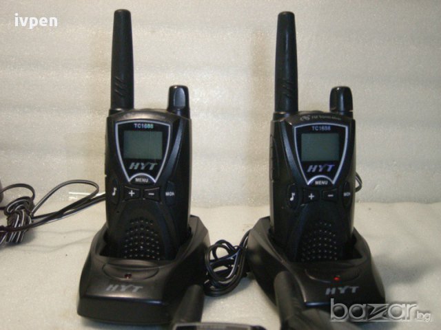 Уоки-токи - Walkie-talkie - HYT TC1688, снимка 3 - Други стоки за дома - 15470777