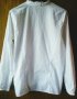 Бяла памучна риза с басти отпред,XL, снимка 3