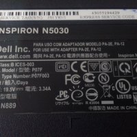 Лаптоп Dell Inspirron N3050-за части, снимка 4 - Части за лаптопи - 23359605