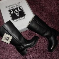 Frye Campus 14G Boots in Black Tumbled Leather, снимка 3 - Дамски ботуши - 23520493