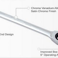 Звездогаечен ключ с тресчотка chrome vanadium 8мм,10мм,13ммр17мм, снимка 1 - Аксесоари и консумативи - 19031883