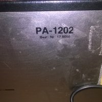 monacor pa-1202 profi power amplifier-mono-внос швеицария, снимка 15 - Ресийвъри, усилватели, смесителни пултове - 23615485
