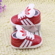 бебешки маратонки буйки обувки адидас adidas baby  red, снимка 7 - Детски маратонки - 8007099
