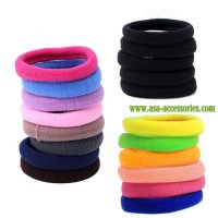 Цветни ластици за коса-цена за пакет, снимка 1 - Аксесоари за коса - 22553296