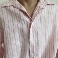 Мъжка ленена риза с дълъг ръкав Celio*, снимка 2 - Ризи - 24630576