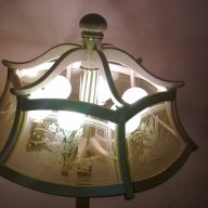 Ретро лампион-дървен и красив-160х60см-внос швеицария, снимка 2 - Антикварни и старинни предмети - 18135894
