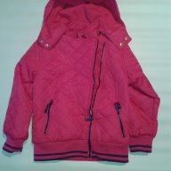 Детско яке за момиче с качулка, топла подплата, спортно-елегантно, снимка 6 - Детски якета и елеци - 9830105