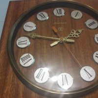 Ретро стенен часовник-Янтар , снимка 14 - Антикварни и старинни предмети - 24301565