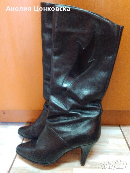Луксозни ботуши естествена кожа, снимка 1