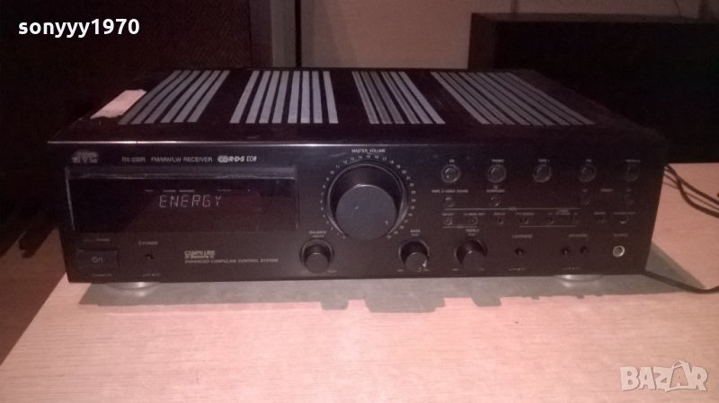 jvc rx-230rbk-rds receiver-внос швеицария, снимка 1