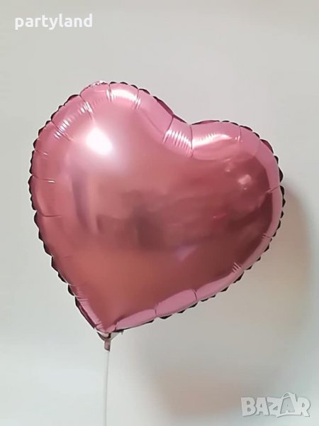 Фолиев балон сърце, снимка 1