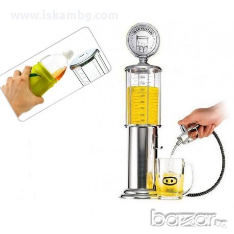 Диспенсър за напитки - Ретро бензинова колонка - код 1115, снимка 1