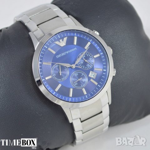 EMPORIO ARMANI Renato Chronograph AR2448. Нов мъжки часовник, снимка 7 - Мъжки - 24443332