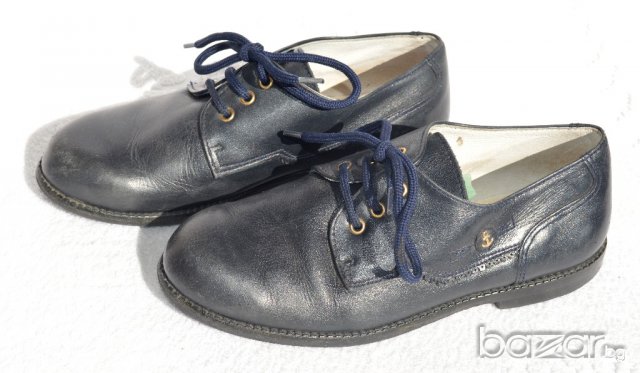 Pablo Sky детски обувки кожени черни Произведено в Испания