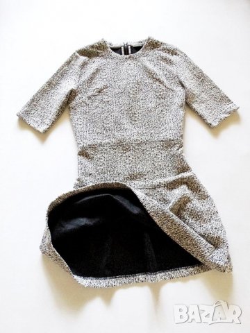 CALVIN KLEIN Sweat A Line Dress 3/4 Sleeve Дамска Рокля Размер M, снимка 2 - Рокли - 25586696