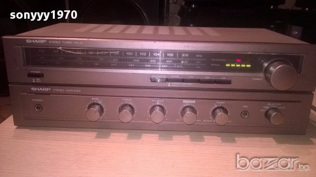 sharp sa-10hb-stereo receiver-made in japan-от швеицария, снимка 8 - Ресийвъри, усилватели, смесителни пултове - 16019877