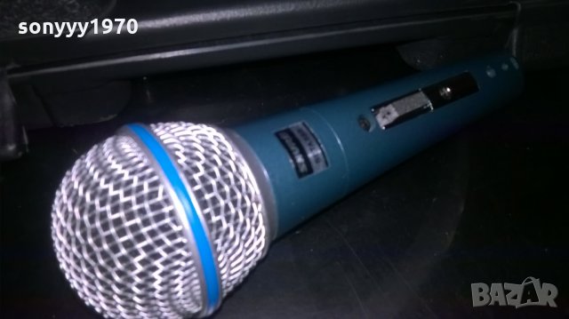 shure beta sm58s profi mic-жичен марков микрофон, снимка 5 - Микрофони - 23849674