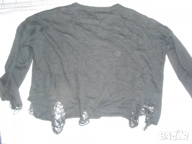 Блуза скъсан ефект m&t fashion, снимка 9 - Блузи с дълъг ръкав и пуловери - 25792205