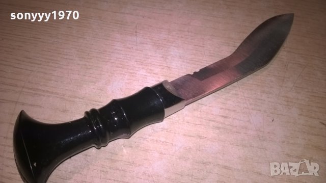 кукри-ретро колекция-крив нож-23см-внос швеицария, снимка 6 - Колекции - 22570630