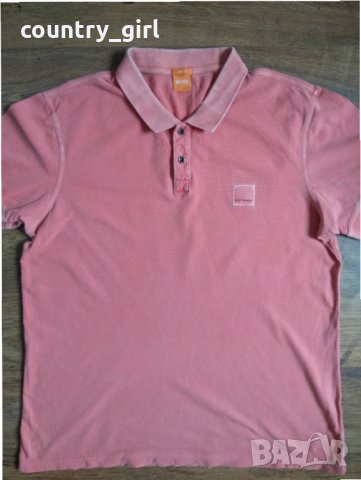 Boss Orange Polo Shirt With Logo In Slim Fit - страхотна мъжка тениска, снимка 4 - Тениски - 25329901