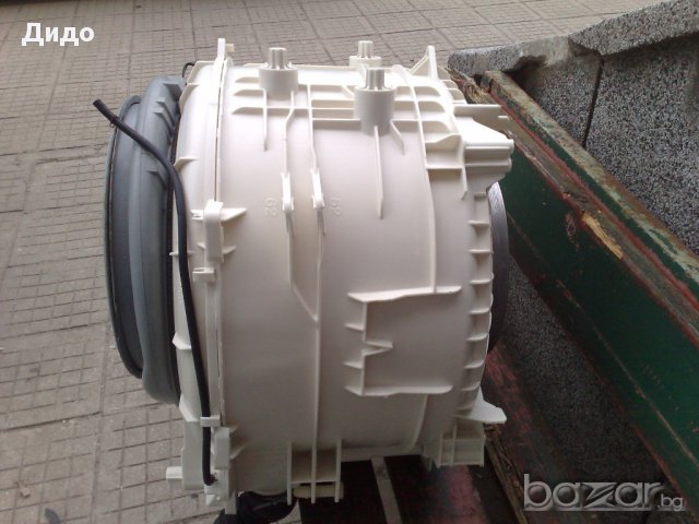 Продавам перфектен казан с барабан и врата (люк) с платката за пералня Аристон AQXF 109 АQALTIS 6 кг, снимка 3 - Друга електроника - 15345684