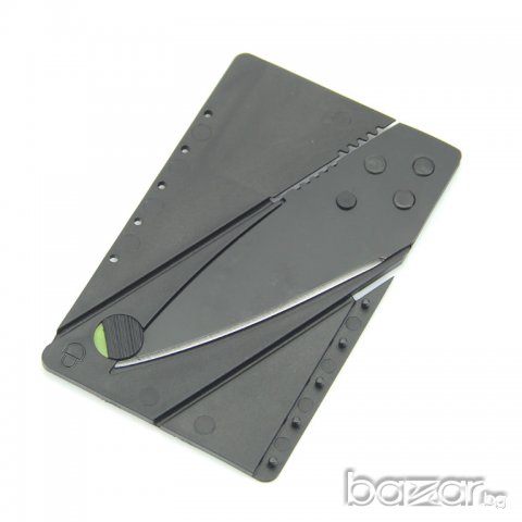 Лесно преносим нож във формата на кредитна карта, снимка 5 - Други - 9640546