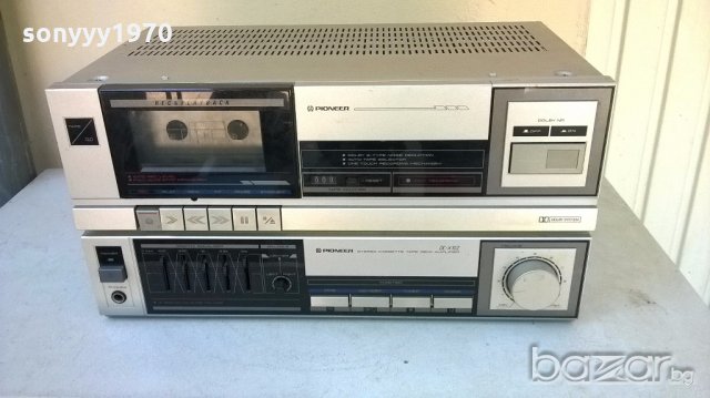 pioneer dc-x10z-amplifier+cassette deck japan- 270w-внос швеицария, снимка 9 - Ресийвъри, усилватели, смесителни пултове - 18254335