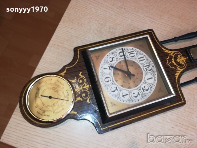 ретро колекция-часовник хидро барометър-внос швеицария, снимка 12 - Колекции - 20290337