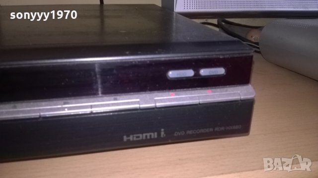 sony rdr-hx680 dvd recorder-hdd/hdmi/usb/dv in/-внос швеицария, снимка 5 - Плейъри, домашно кино, прожектори - 25325580