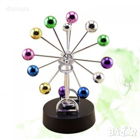 1062 Антистрес махалото на Нютон сувенир вечен дебат нютоново махало дъга, снимка 2 - Декорация за дома - 26163883