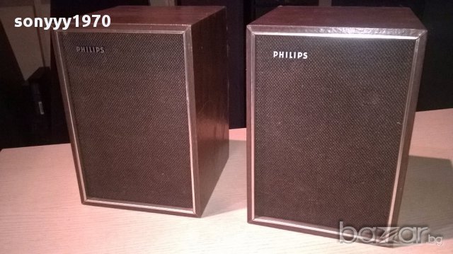 Philips 2бр ретро колони-внос швеицария, снимка 5 - Ресийвъри, усилватели, смесителни пултове - 13143195