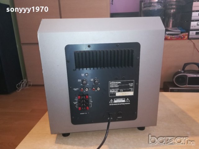 universum lb1305 powered subwoofer 39x35x35см-от швеицария, снимка 2 - Тонколони - 20496927