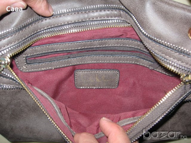 Чанта NICOLE MILLER  естествена кожа, снимка 3 - Чанти - 18758039