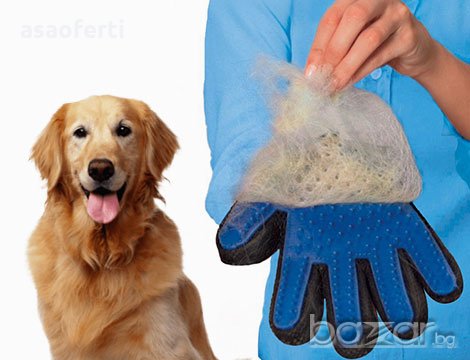 TRUE TOUCH силиконова ръкавица-гребен, снимка 5 - За кучета - 19437555
