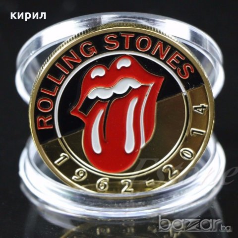 МОНЕТА РОУЛИНГ СТОУНС, снимка 3 - Нумизматика и бонистика - 20264410