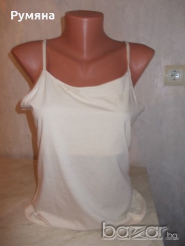 Потник екрю с тънки призрамки р-р L